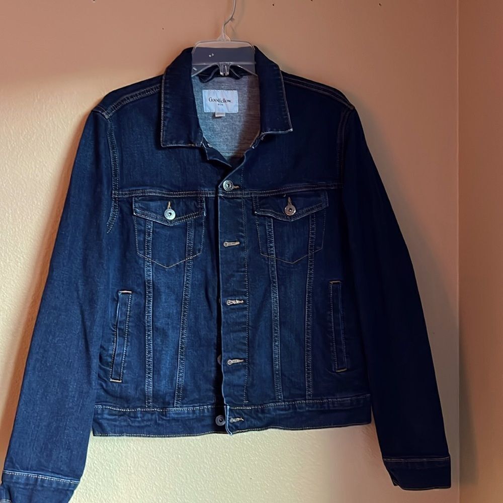 Goodfellow Jeans Jacket M dark wash